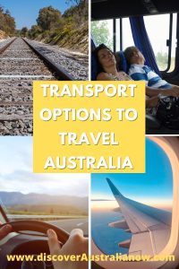 Transport Options to Travel Australia - Train, Plane, Car or Coach Tour.
