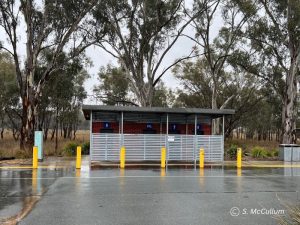 Hume Highway Toilet Block. Somewhere to stop for a break along the Hume Highway.