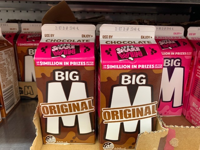 Chocolate Milk In Cardboard Containers