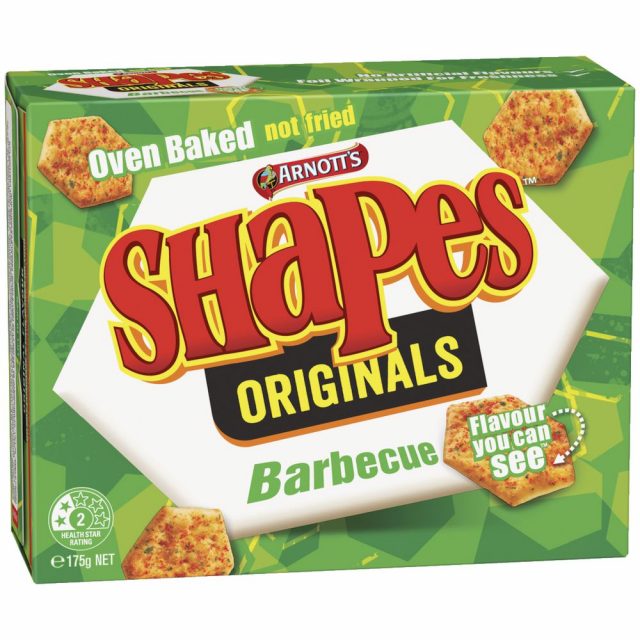 Box Of Barbecue Shapes.