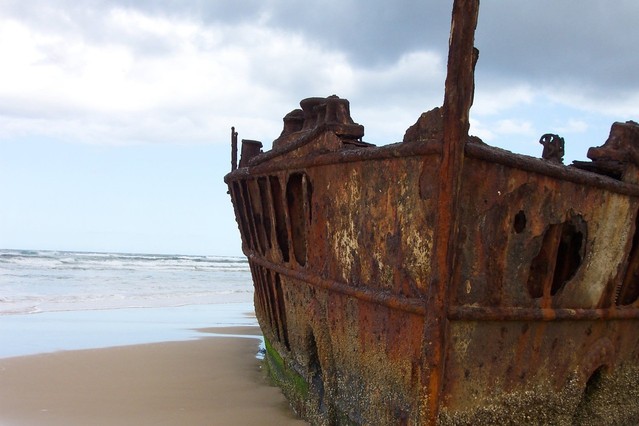 Shipwreck On Fraser Island