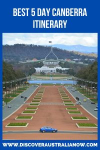 On a 5 Day Canberra Itinerary you must visit Parliament House in Canberra.