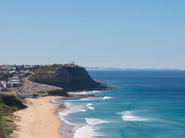 Merewether Beach Newcastle Australia is a stunning beach.