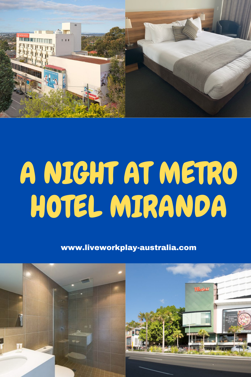 A Night At Metro Hotel Miranda Pin