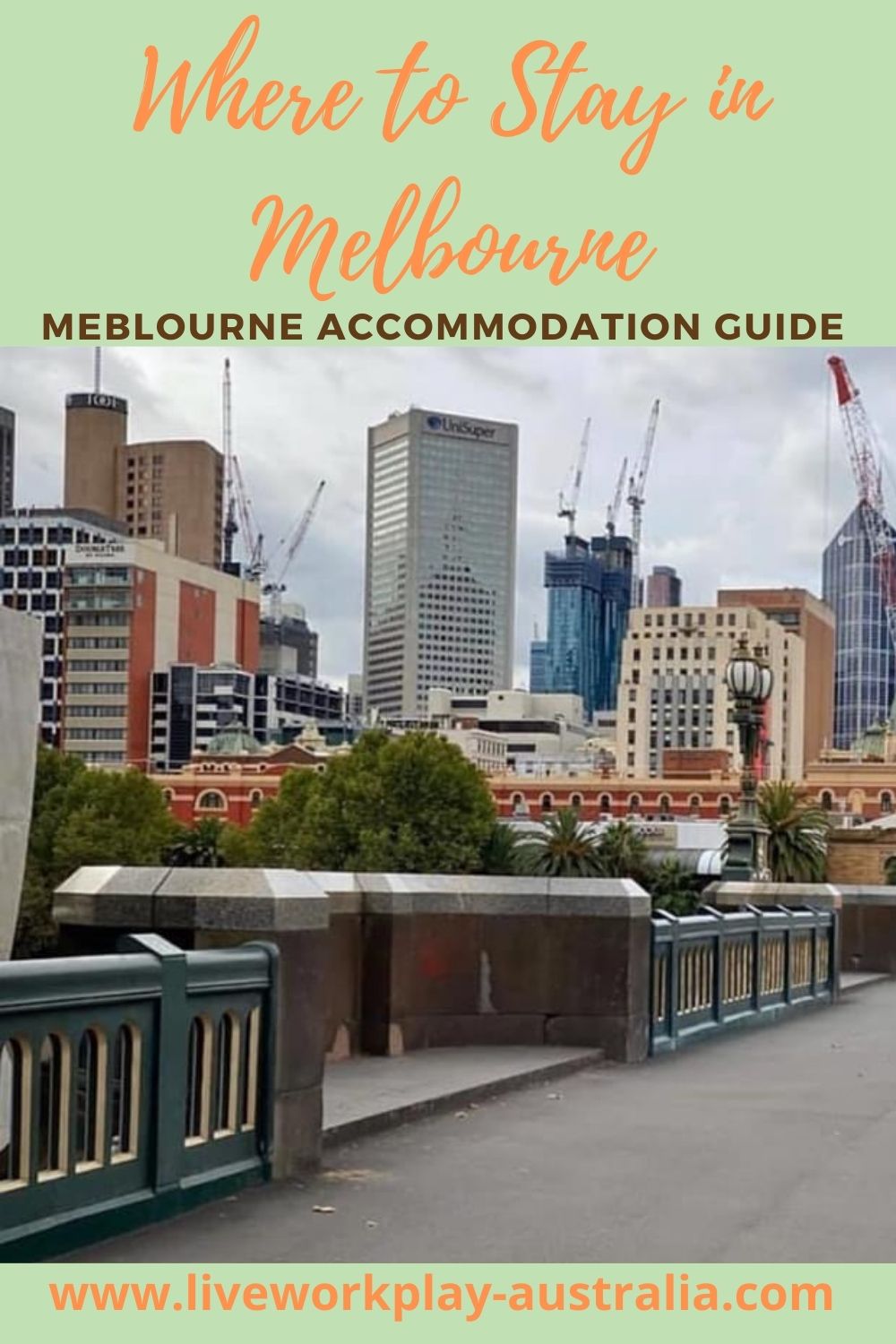 Melbourne Accommodation Pin. Melbourne City Has Lots Of Accommodation Options.