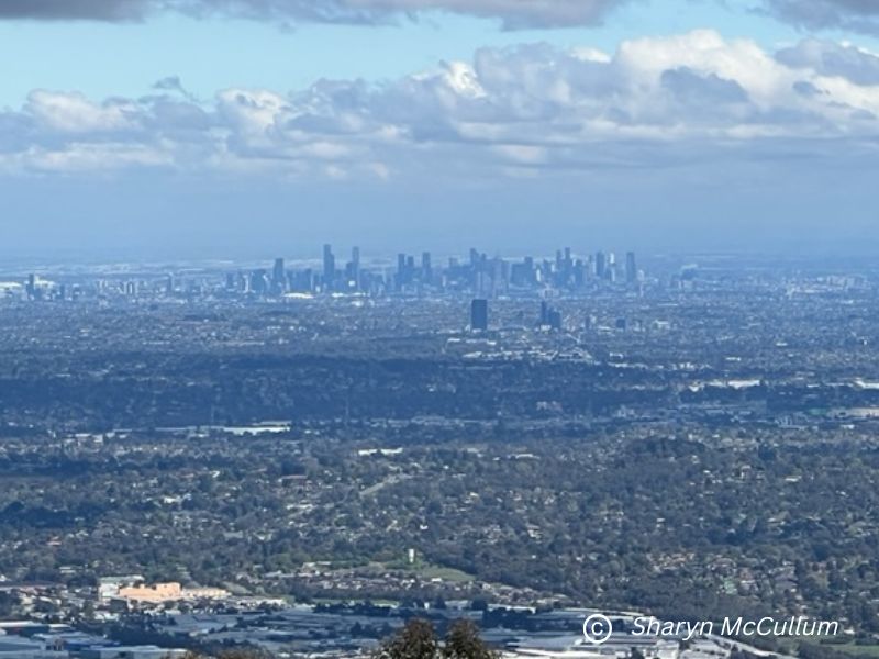 View Over Melbourne from SkyHigh Mount Dandenong.