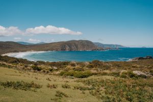 Bruny Island is a small island off the coast of Tasmania. Known for its beautiful beaches.