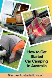 SUV Tent, camping stove and bedding are things you need to start car camping in Australia.