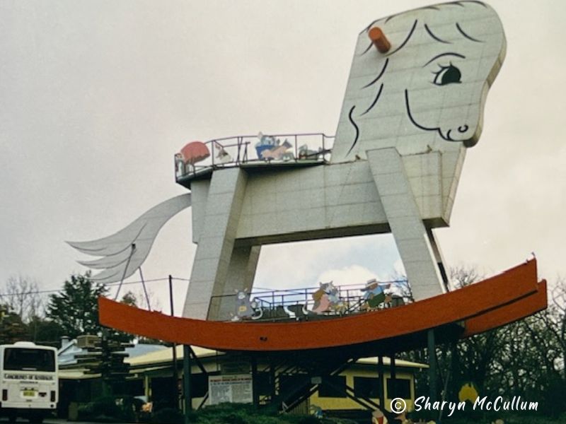 Adelaide Hills Rocking Horse. The largest rocking horse in the world.