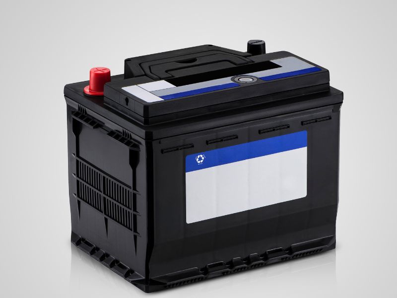 CampingBattery camping battery looks a lot like a car battery.