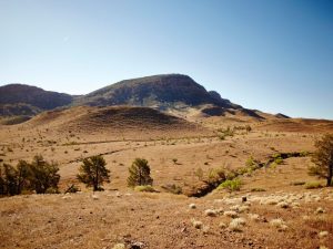approaching Flinders Ranges a popular place to visit on an SA road trip.