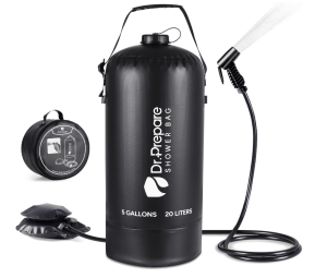 portable shower for car camping