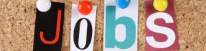 Jobs sign.