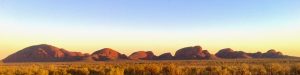 The Olgas in the Northern Territory.