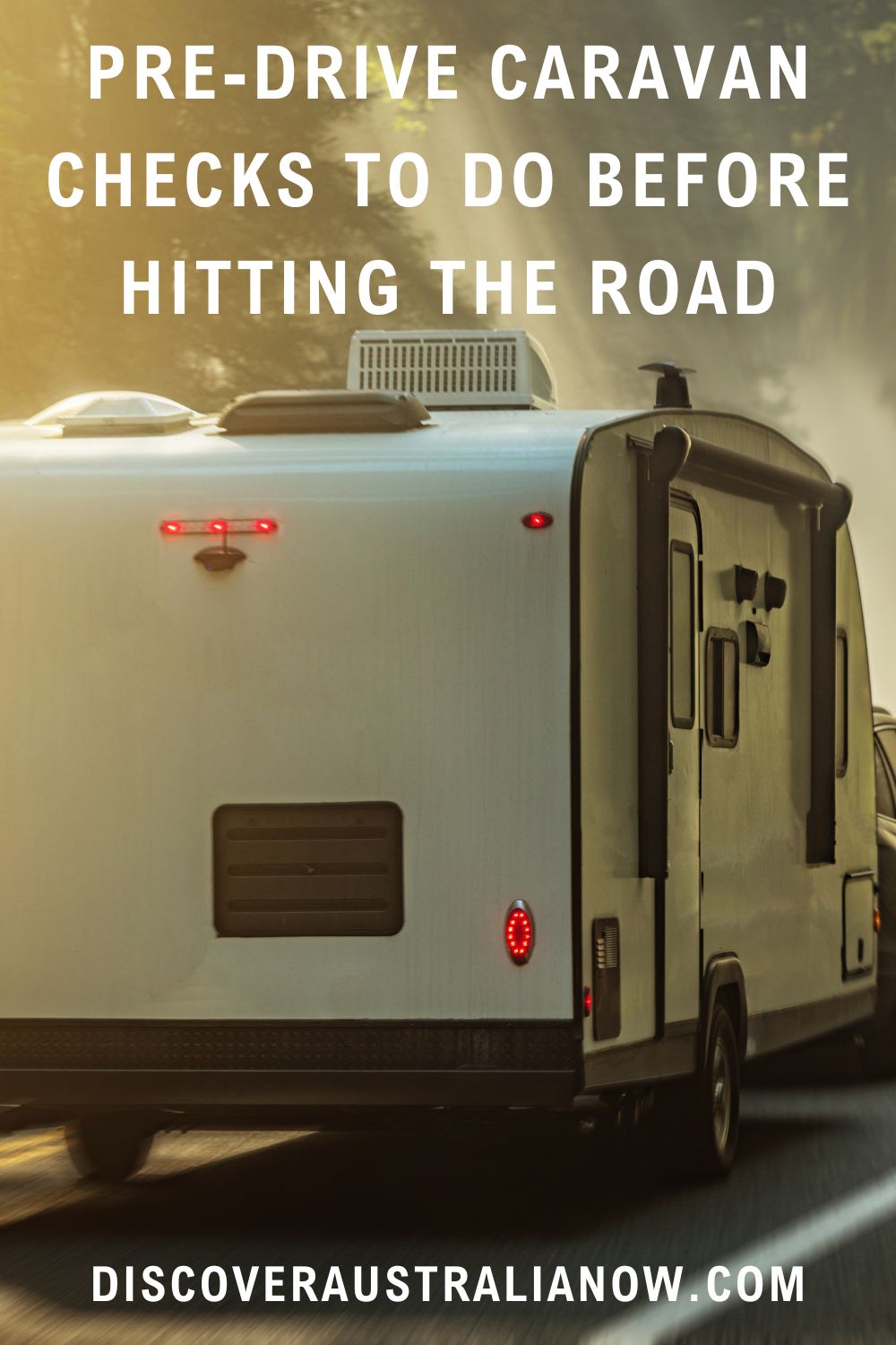 caravan checks to do before hitting the road.