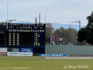 Stawell Gift Central Park start line