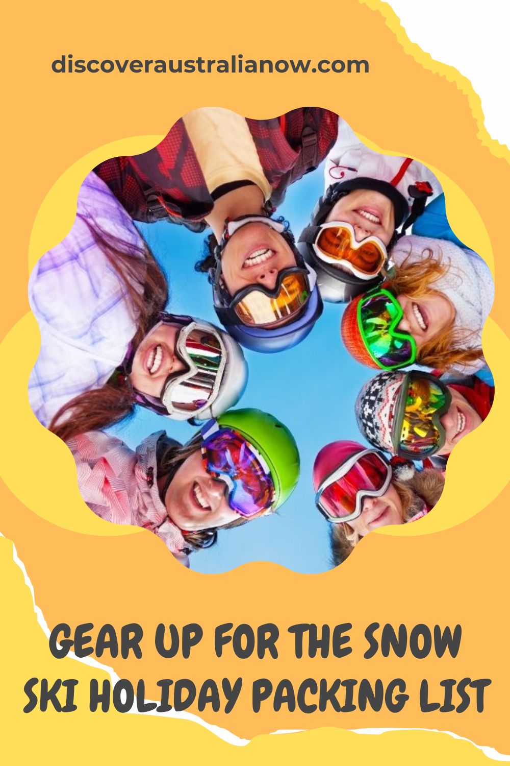 group of people wearing ski gear PIN