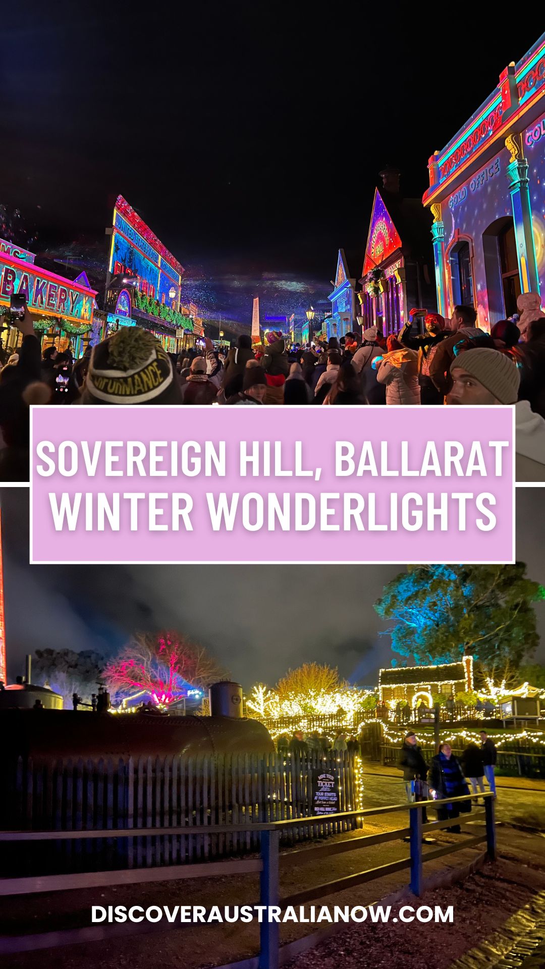 Sovereign Hill Winter Wonderlights PIN
