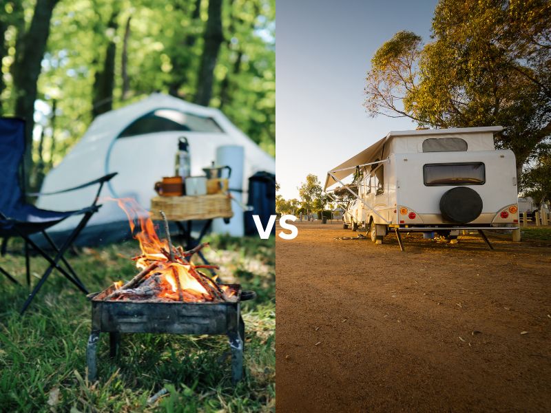 Camping vs Caravanning – Which Will You Choose?