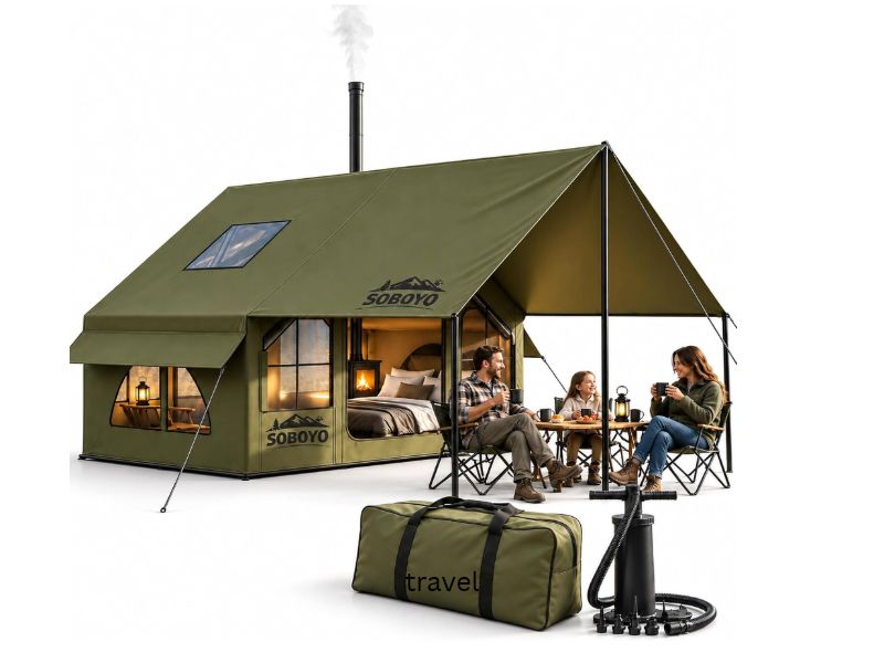 inflatable tent